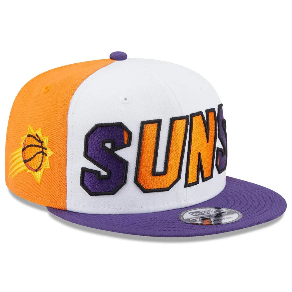Phoenix Suns Hat Cap Snap Back Mitchell & Ness Purple Orange Men NBA OSFA
