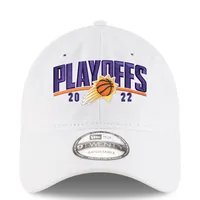 Casquette réglable New Era Phoenix Suns 2022 NBA Playoffs Arch 9TWENTY pour homme, blanc