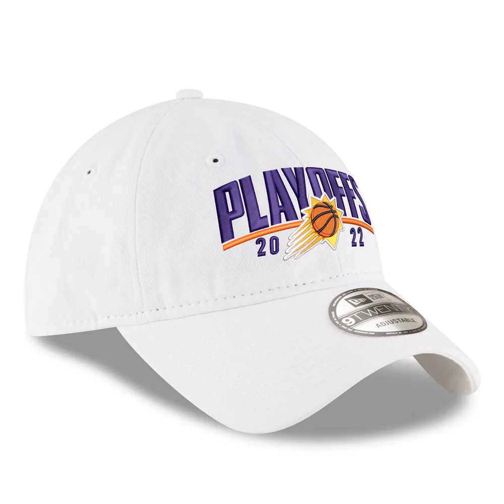 Casquette réglable New Era Phoenix Suns 2022 NBA Playoffs Arch 9TWENTY pour homme, blanc