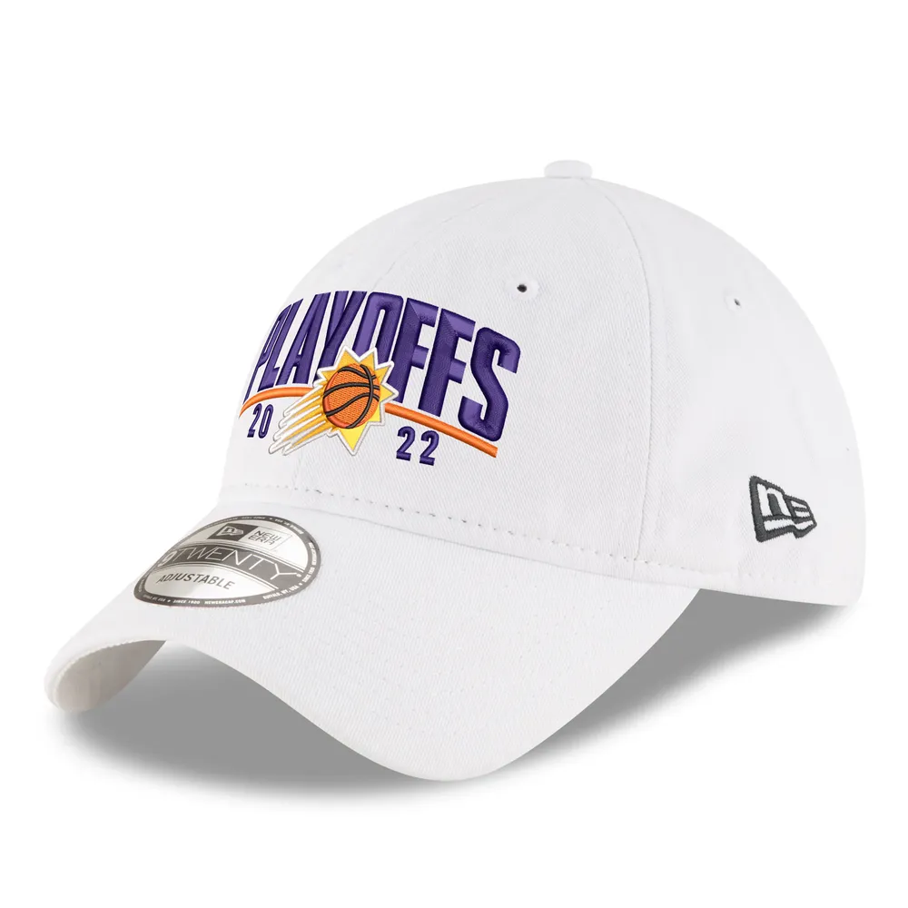 Casquette réglable New Era Phoenix Suns 2022 NBA Playoffs Arch 9TWENTY pour homme, blanc