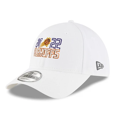 Casquette réglable New Era Phoenix Suns 2022 NBA Playoffs Bubble Letter 9FORTY pour homme