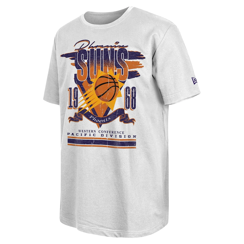 T-shirt oversize blanc Phoenix Suns Sport Classics de New Era pour homme