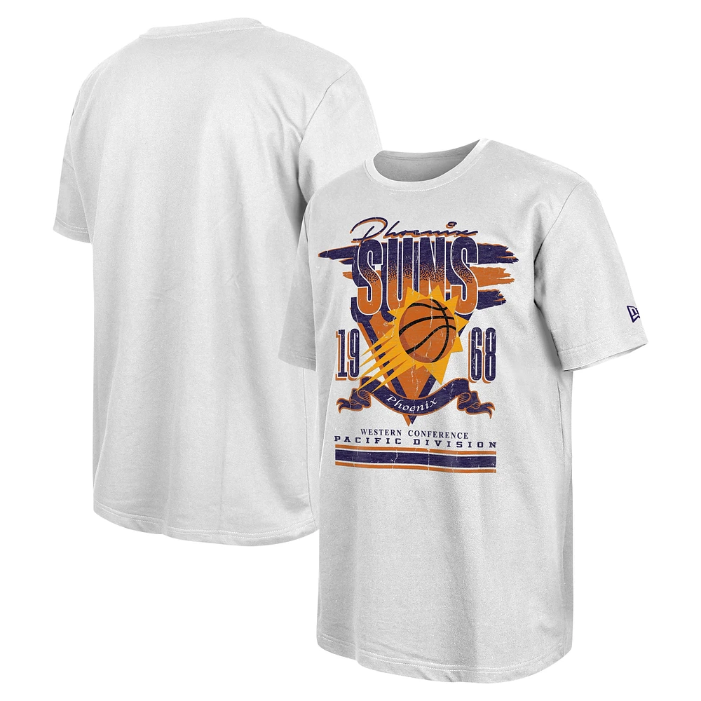 T-shirt oversize blanc Phoenix Suns Sport Classics de New Era pour homme