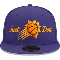 Men's New Era x Just Don Purple Phoenix Suns 59FIFTY Fitted Hat