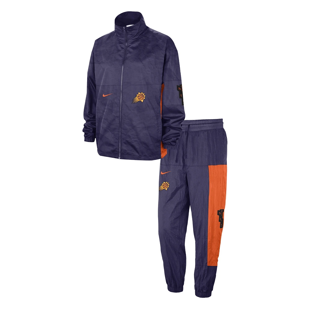 Veste entièrement zippée Nike pour homme Phoenix Suns 2023/24 City Edition Courtside Starting 5