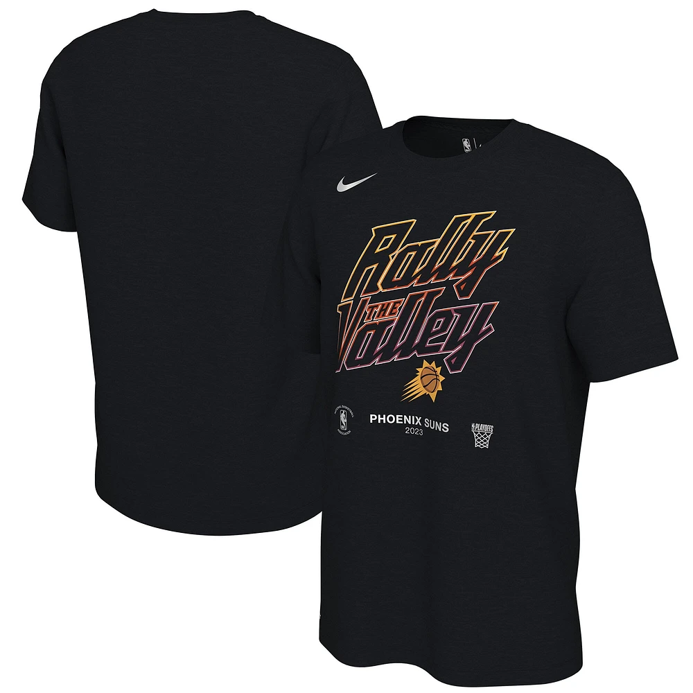 T-shirt Nike Phoenix Suns 2023 NBA Playoffs Mantra pour homme, noir