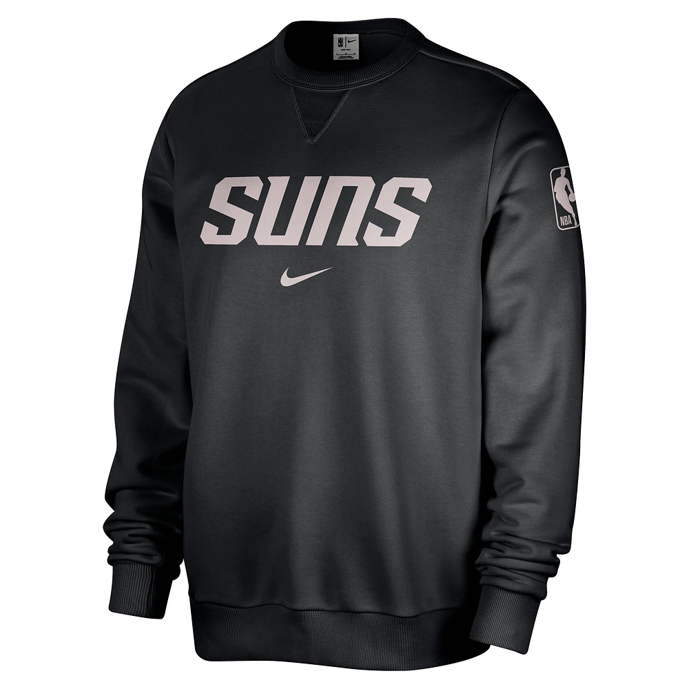 Sweat-shirt Nike Phoenix Suns Courtside Standard Issue Performance pour homme, noir