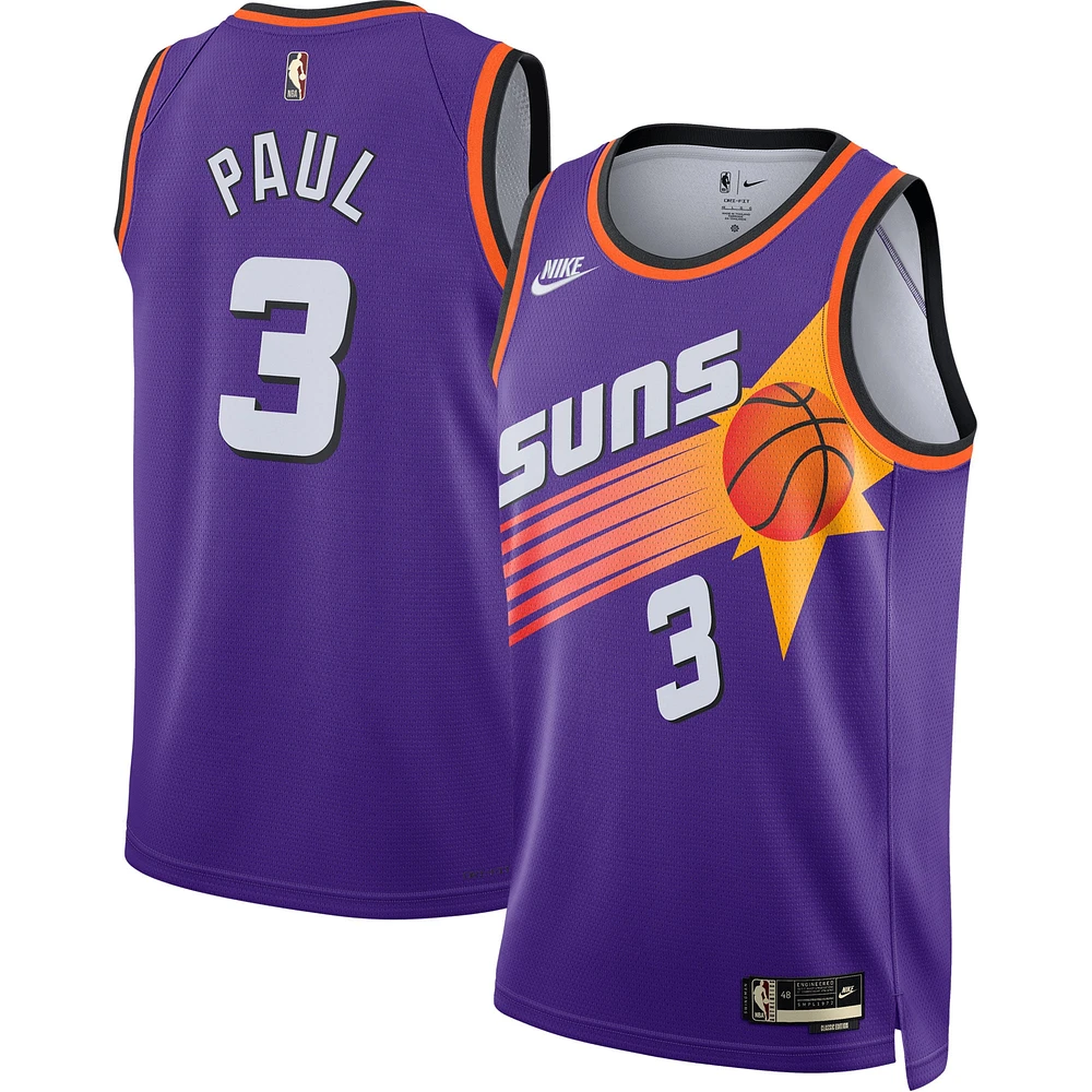 Maillot Swingman Phoenix Suns Nike Chris Paul Violet pour Homme - Édition Classique