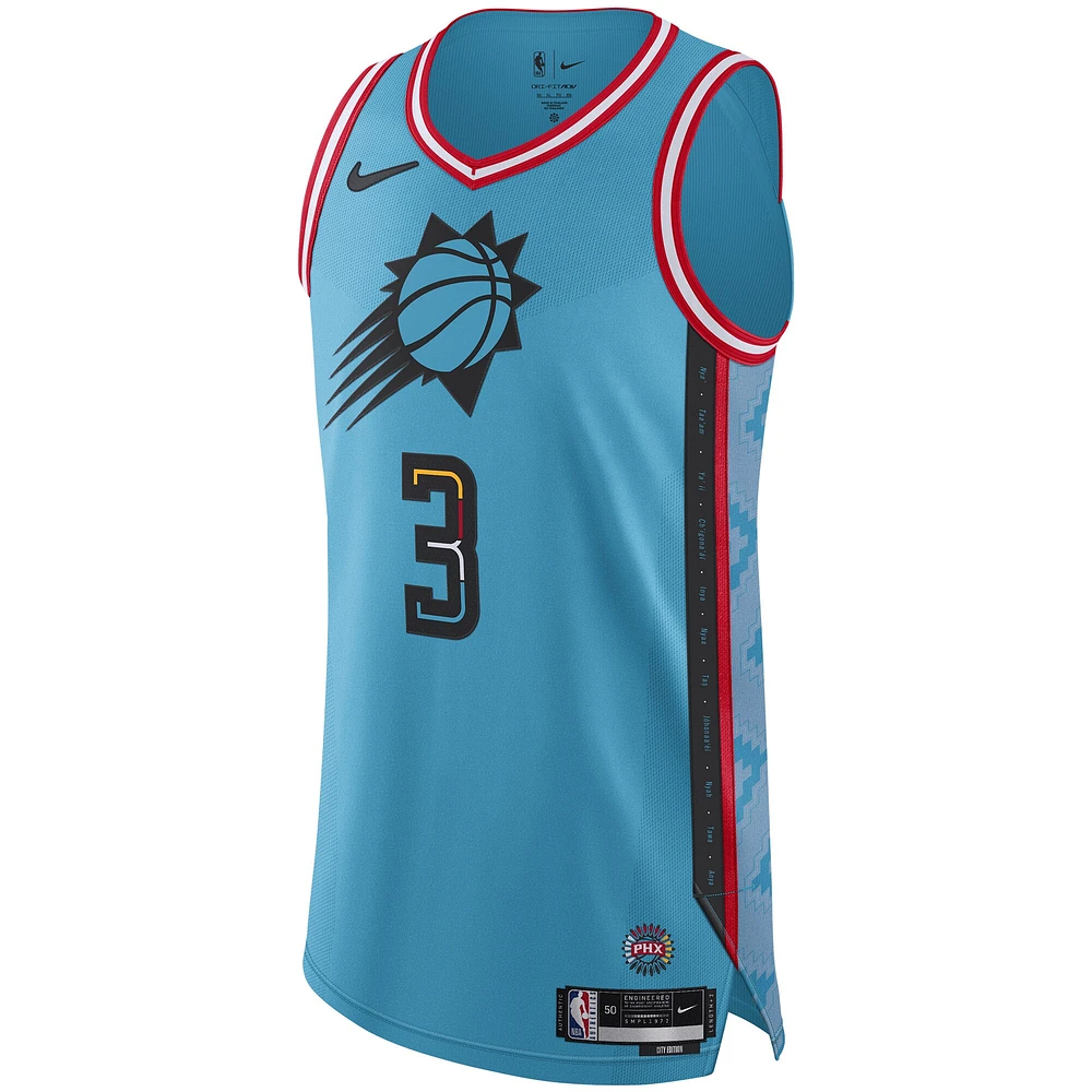 Maillot Phoenix Suns 2022/23 Nike Chris Paul Turquoise pour Homme - Édition City