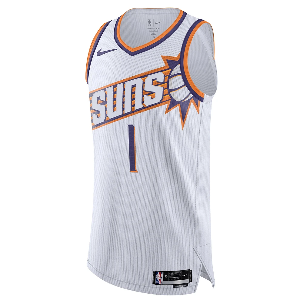 Men's Nike Devin Booker White Phoenix Suns Authentic Jersey - Association Edition