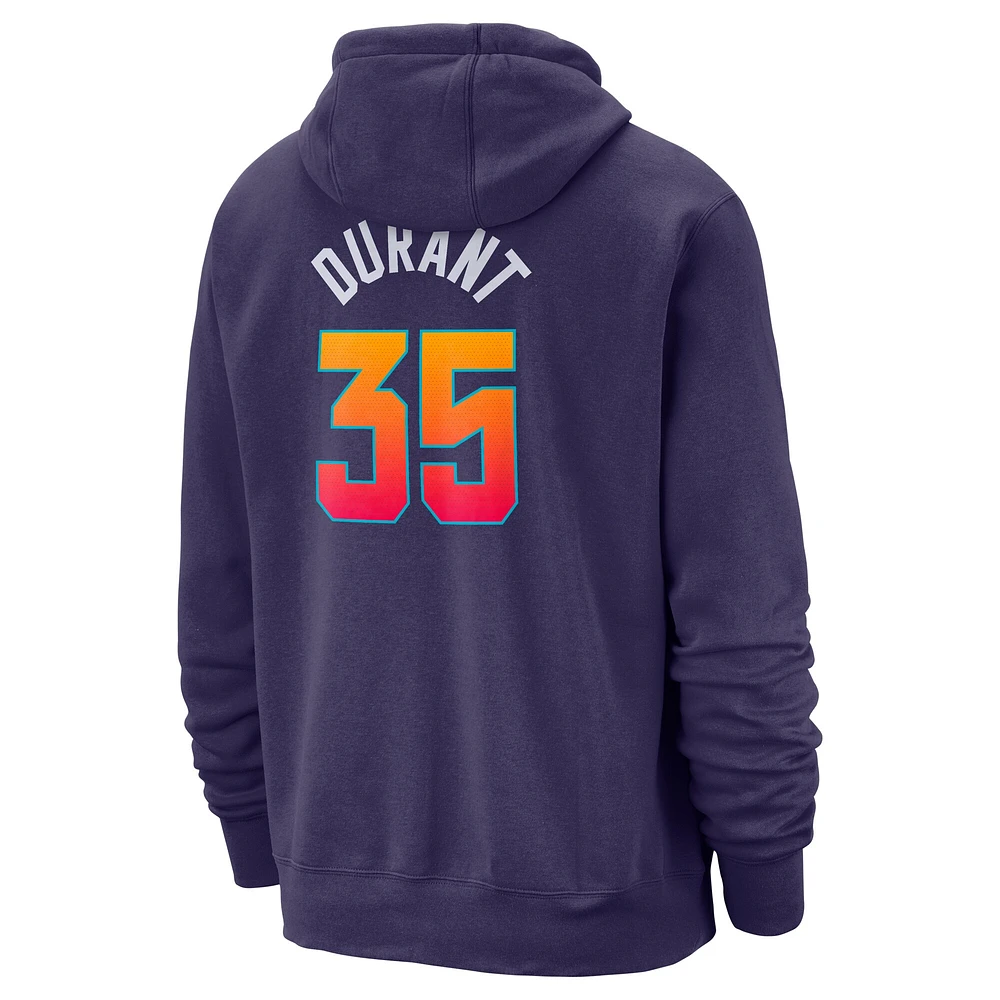 NI4 Phoenix Suns Noir Kevin Durant Hommes Nike 23/24 City Edition N&N Hood SWTMENNUM