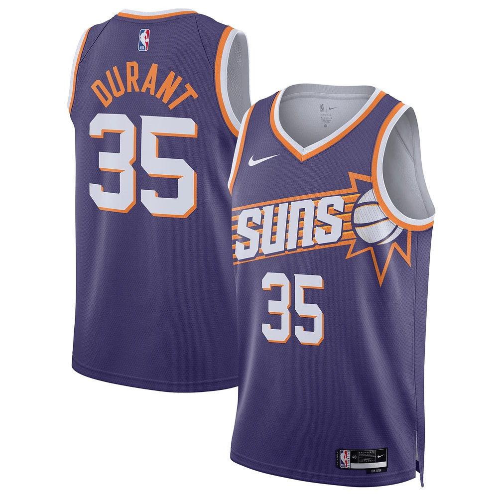 Men's Nike Kevin Durant Purple Phoenix Suns Swingman Jersey - Icon Edition