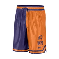 Short Performance Phoenix Suns Courtside Versus Force Split DNA Nike Orange/Violet pour Homme