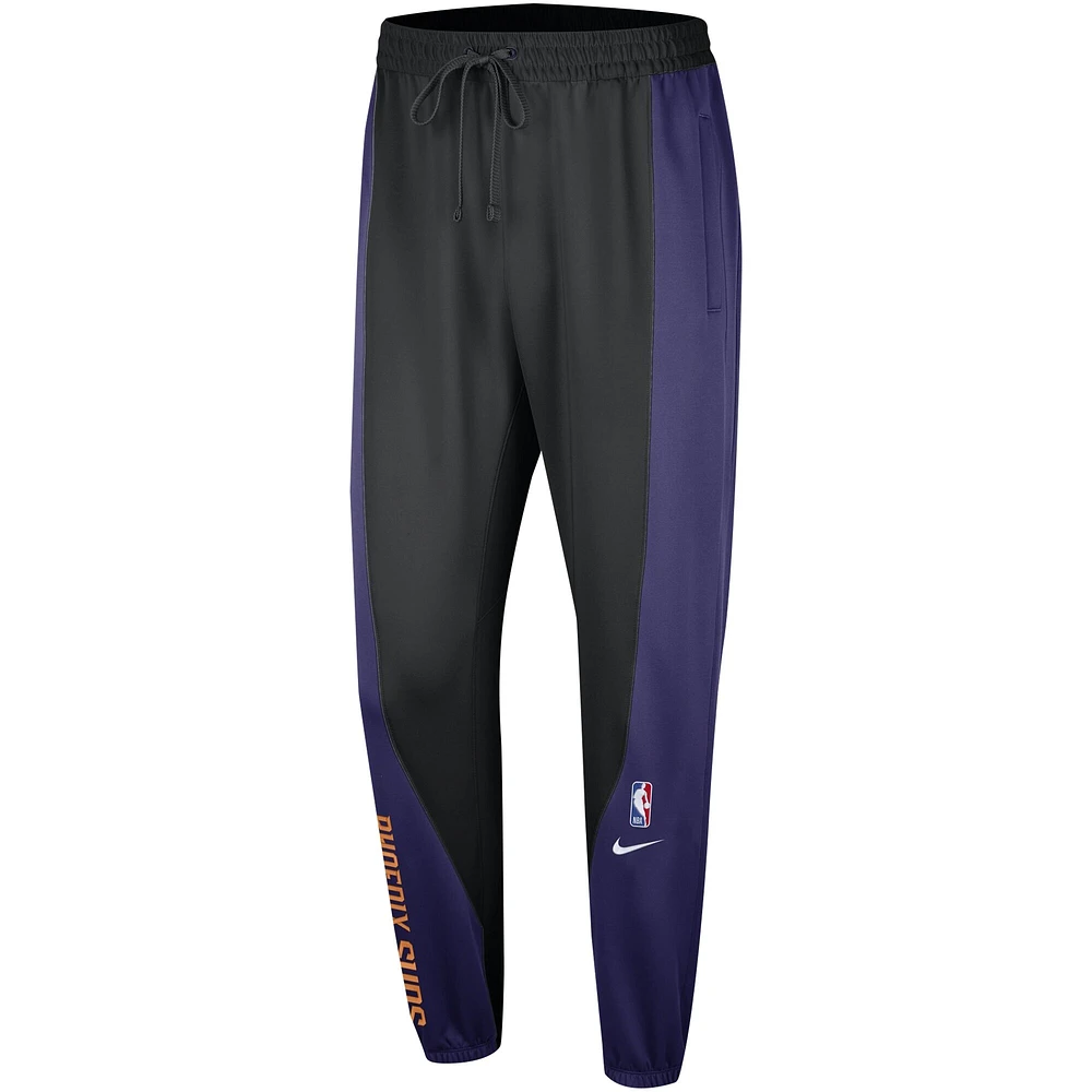 Pantalon Nike Violet/Noir Phoenix Suns 2023/24 Authentic Showtime Performance pour Homme