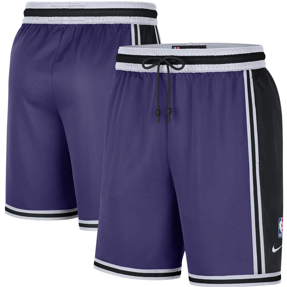 Short de performance d'avant-match Nike pour Homme Phoenix Suns violet/noir