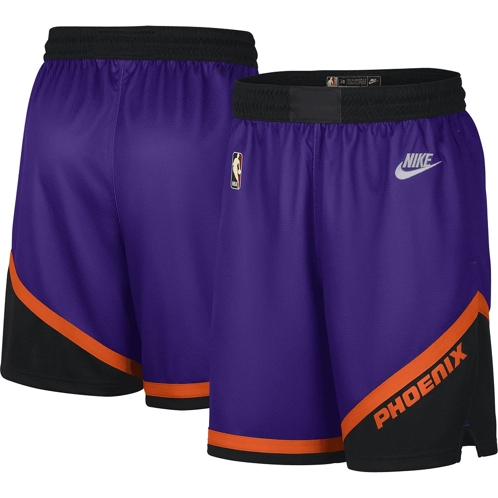 Short Nike Phoenix Suns 2022/23 Classic Edition Swingman Performance pour Homme Violet