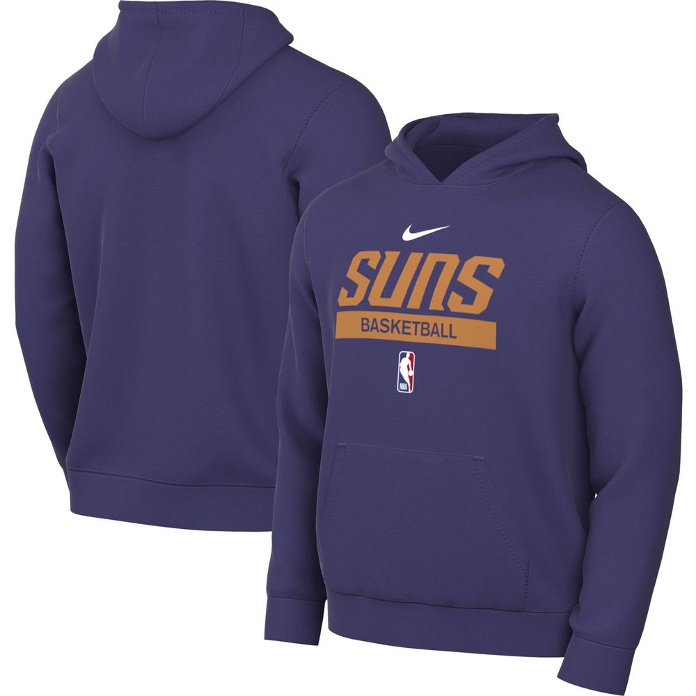 Men's Nike Purple Phoenix Suns 2022/23 Spotlight On-Court Practice Performance Pullover Hoodie