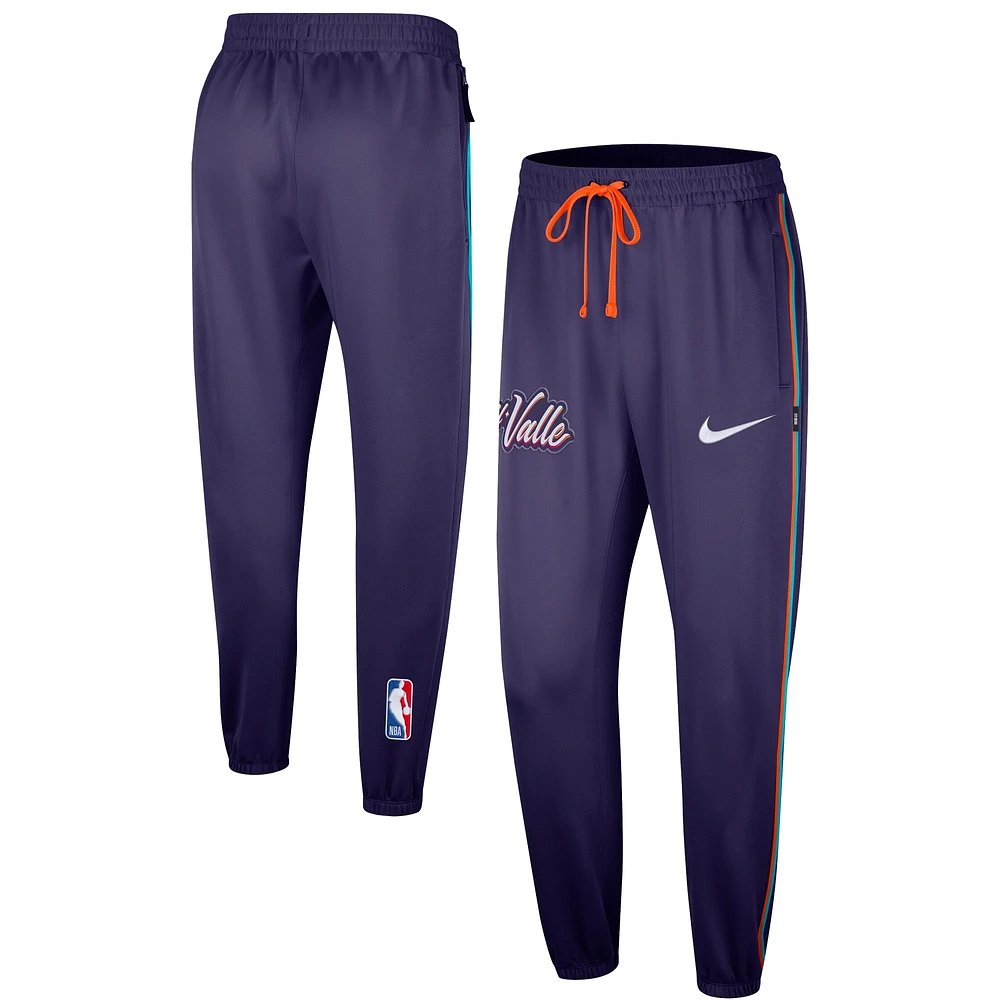 Pantalon Nike Violet Phoenix Suns 2023/24 City Edition Authentic Showtime Performance pour Homme