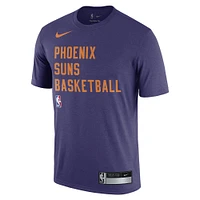 T-shirt d'entraînement Performance Sideline Legend des Phoenix Suns 2023/24 pour Homme Nike, violet