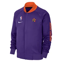 Men's Nike Purple Phoenix Suns 2024/25 City Edition Authentic Showtime Performance Full-Zip Jacket