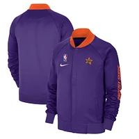 Men's Nike Purple Phoenix Suns 2024/25 City Edition Authentic Showtime Performance Full-Zip Jacket