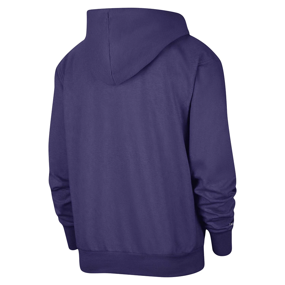 Sweat à capuche Nike violet Phoenix Suns Authentic Performance pour homme