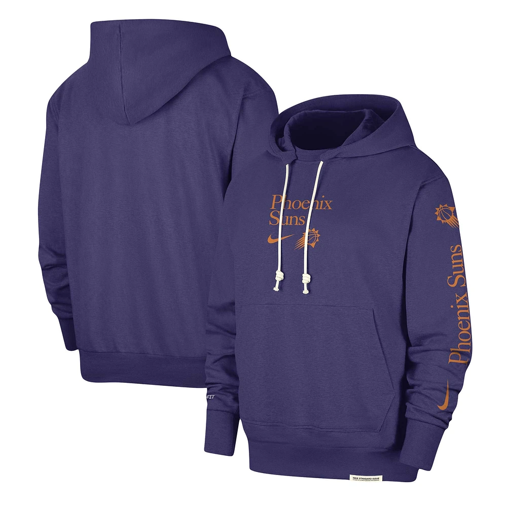 Sweat à capuche Nike violet Phoenix Suns Authentic Performance pour homme