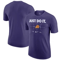 T-shirt Nike violet Phoenix Suns Just Do It pour homme