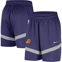 Men's Nike Purple Phoenix Suns On-Court Practice Warmup Performance Shorts