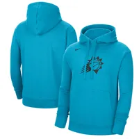 Men's Nike Turquoise Phoenix Suns 2022/23 City Edition Essential Pullover Hoodie