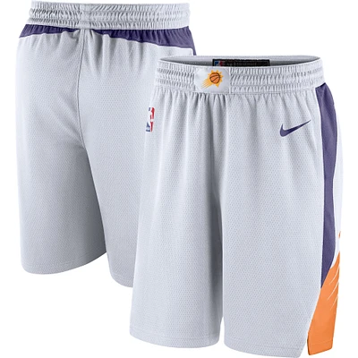 Short Nike blanc Phoenix Suns Association Edition Swingman pour homme