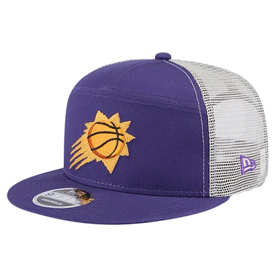 Men's Phoenix Suns  New Era Purple Victory Grove Split Panel 9FIFTY Snapback Hat