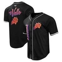 Men's Pro Standard Black Phoenix Suns 2023/24 City Edition Mesh Baseball Jersey