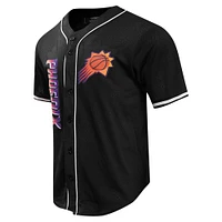 Men's Pro Standard Black Phoenix Suns 2023/24 City Edition Mesh Baseball Jersey