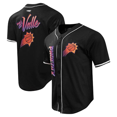 Maillot de baseball en maille Pro Standard noir Phoenix Suns 2023/24 City Edition pour hommes