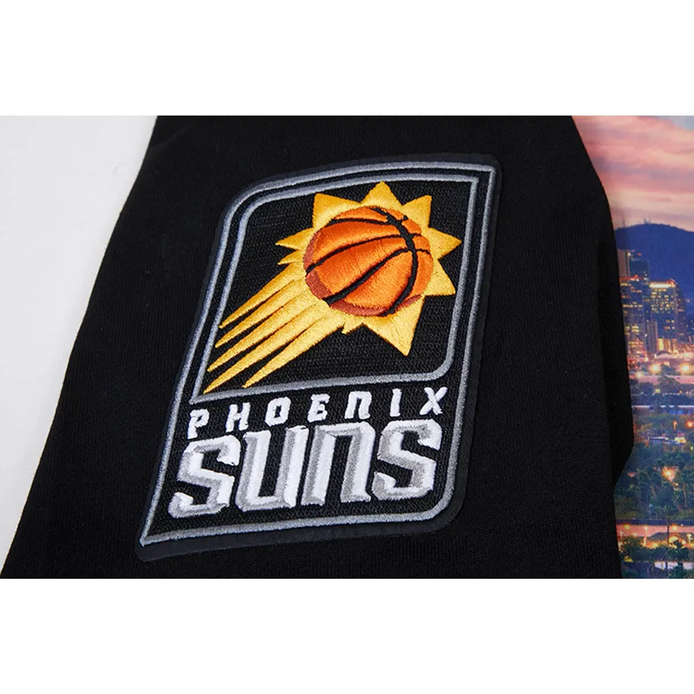 Men's Pro Standard Black Phoenix Suns City Scape Pullover Hoodie