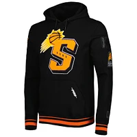 Men's Pro Standard Black Phoenix Suns Mash Up Capsule Pullover Hoodie