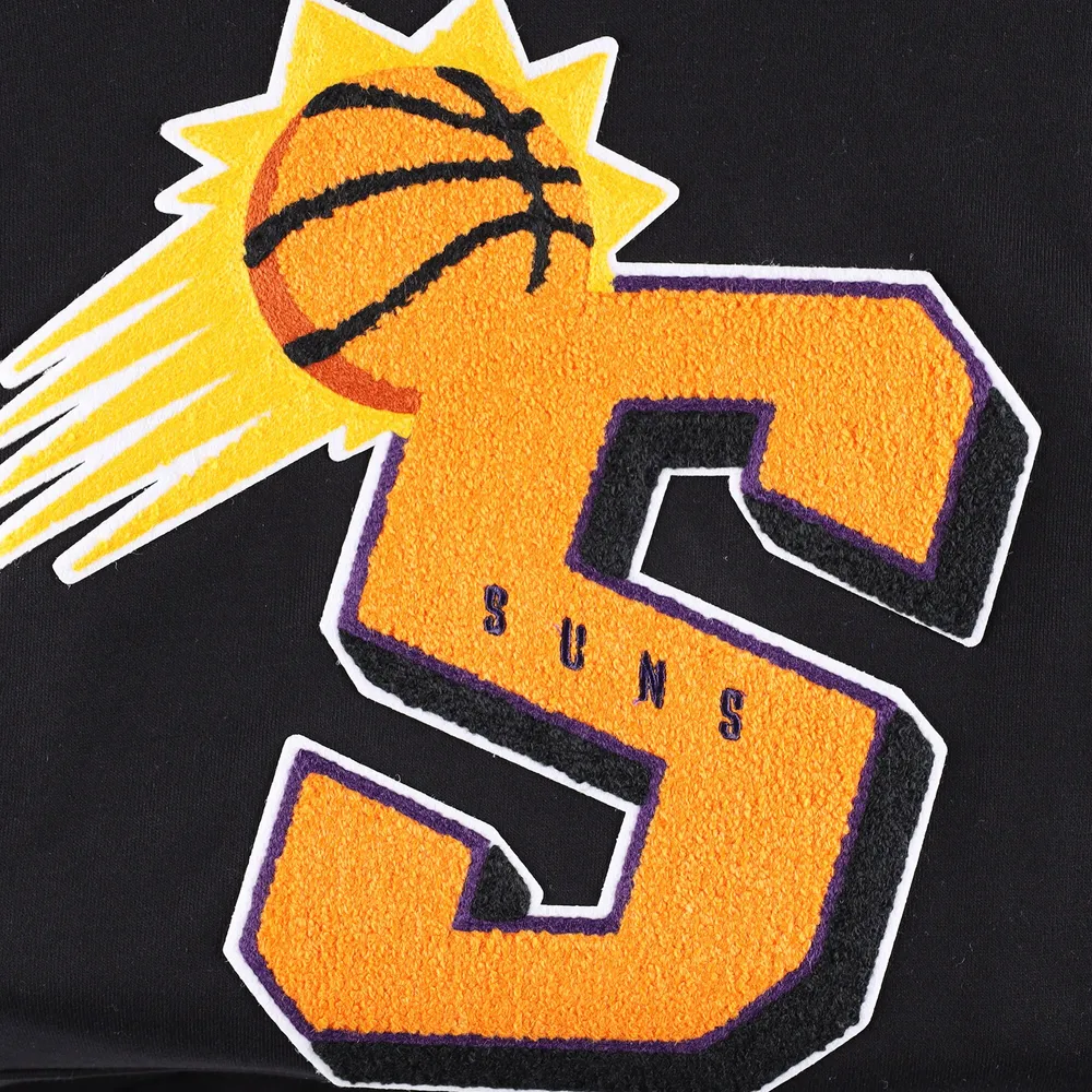 Men's Pro Standard Black Phoenix Suns Mash Up Capsule Pullover Hoodie