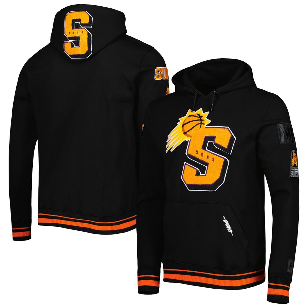 Men's Pro Standard Black Phoenix Suns Mash Up Capsule Pullover Hoodie