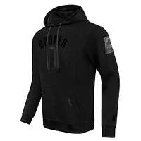 Men's Pro Standard Devin Booker Black Phoenix Suns Triple Tonal Player Pullover Hoodie