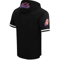 Sweat à capuche manches courtes pour hommes Pro Standard Devin Booker Black Phoenix Suns 2023/24 City Edition Nom et numéro