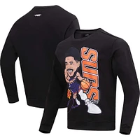 Men's Pro Standard Devin Booker Black Phoenix Suns Avatar Pullover Sweatshirt