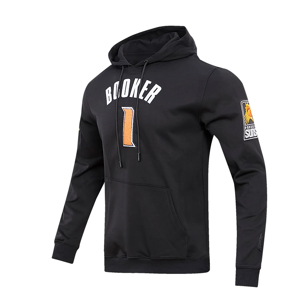 Sweat à capuche Pro Standard Devin Booker pour hommes, noir, Phoenix Suns Player