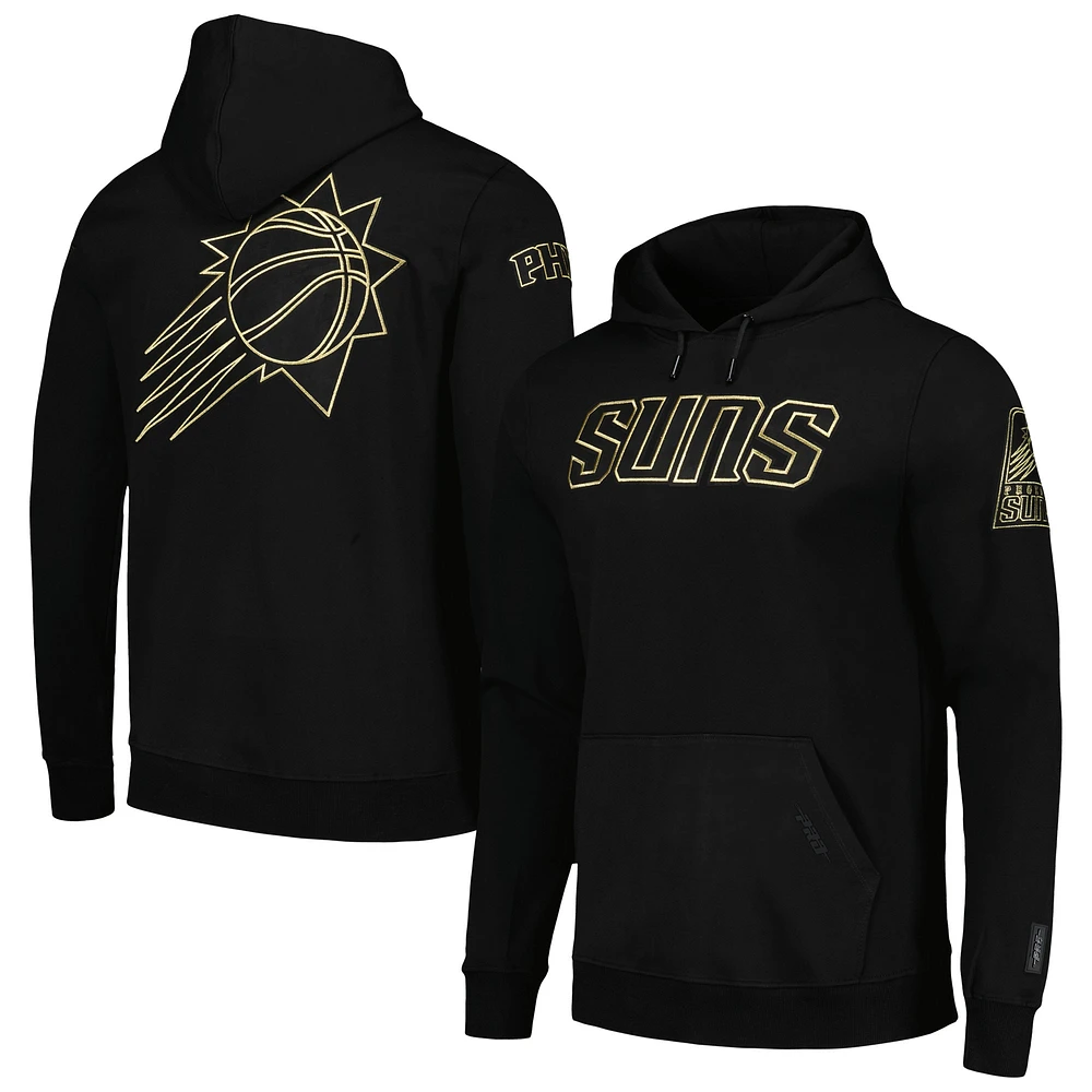 Men's Pro Standard Phoenix Suns Black & Gold Pullover Hoodie