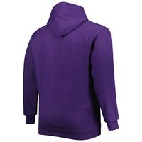 Men's Purple Phoenix Suns Big & Tall Heart Soul Pullover Hoodie