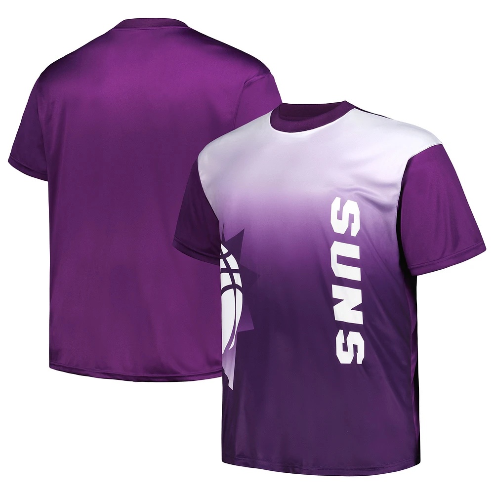 T-shirt violet Phoenix Suns Big & Tall sublimé pour homme