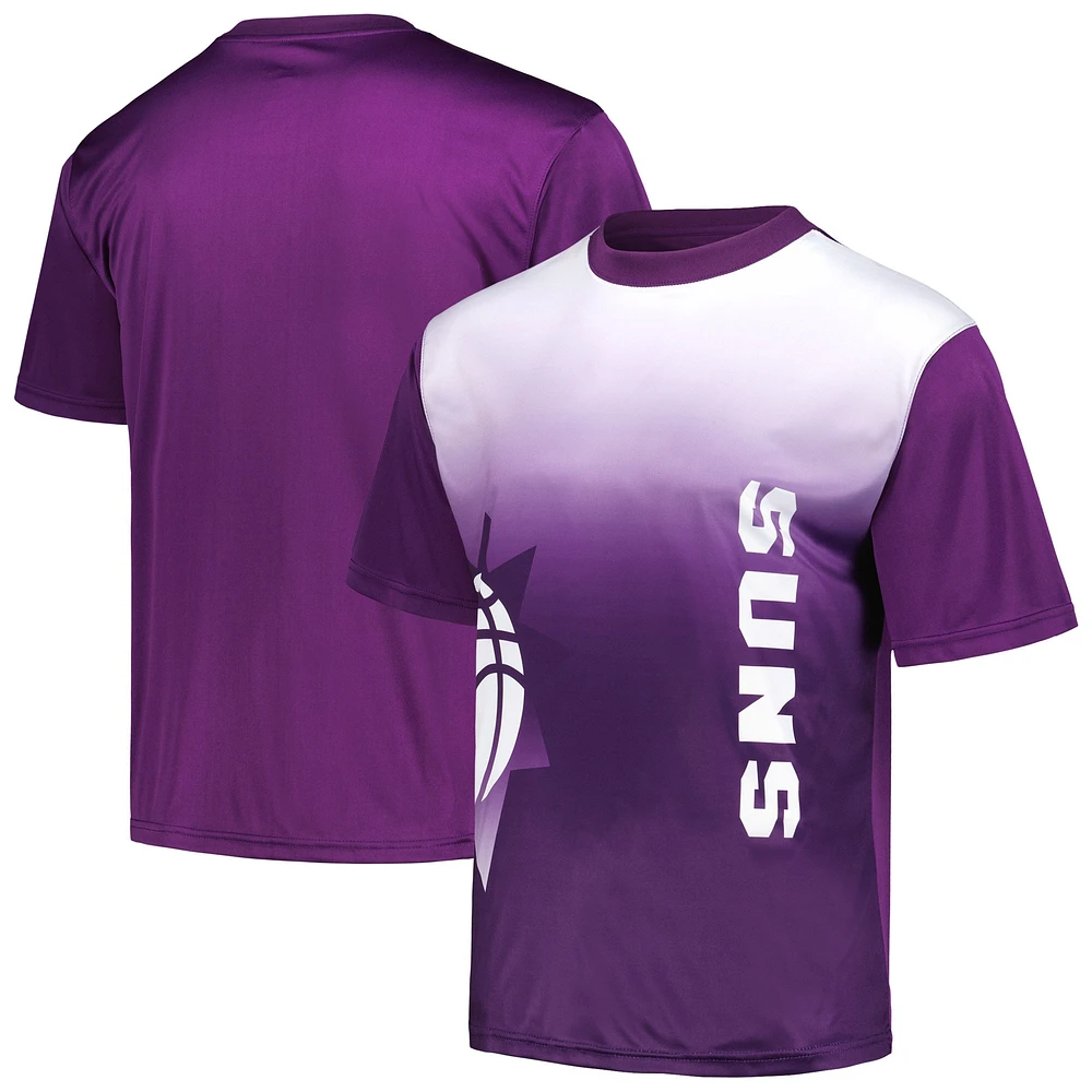 T-shirt violet sublimé Phoenix Suns pour homme