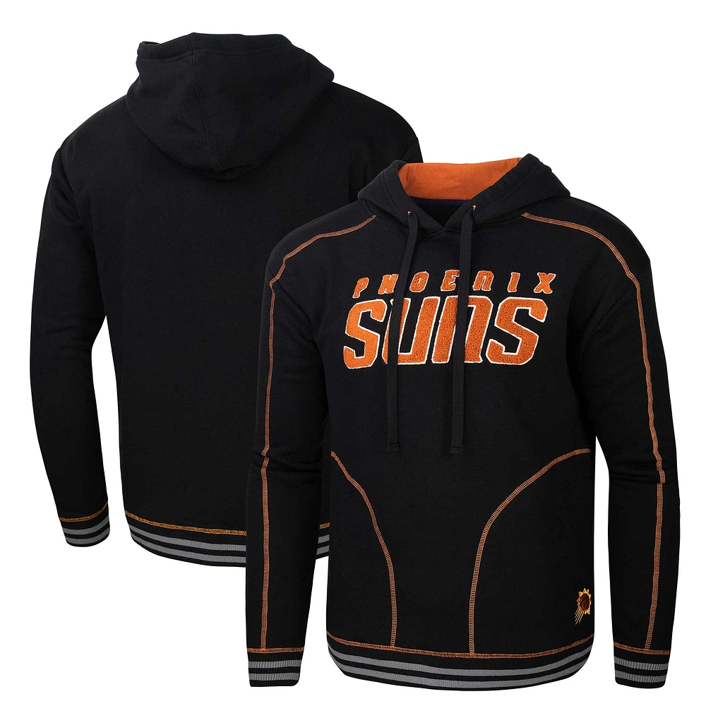 Men's Stadium Essentials  Black Phoenix Suns Baseline Pullover Hoodie