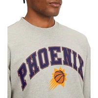 Men's Tommy Jeans Gray Phoenix Suns James Patch Pullover Sweatshirt