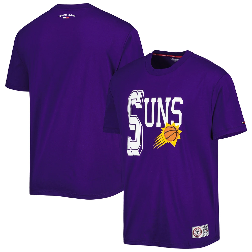 T-shirt Tommy Jeans Phoenix Suns Mel Varsity violet pour homme